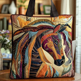 Bolsa colorida com padrão de mosaico