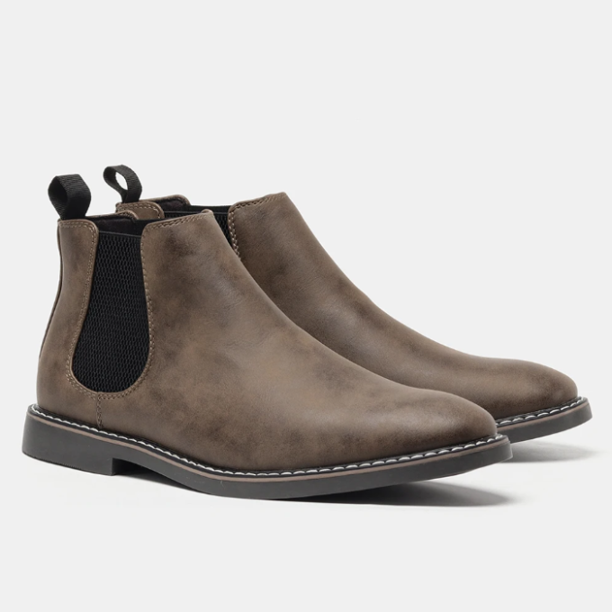 Dinis - Botas Chelsea em Couro