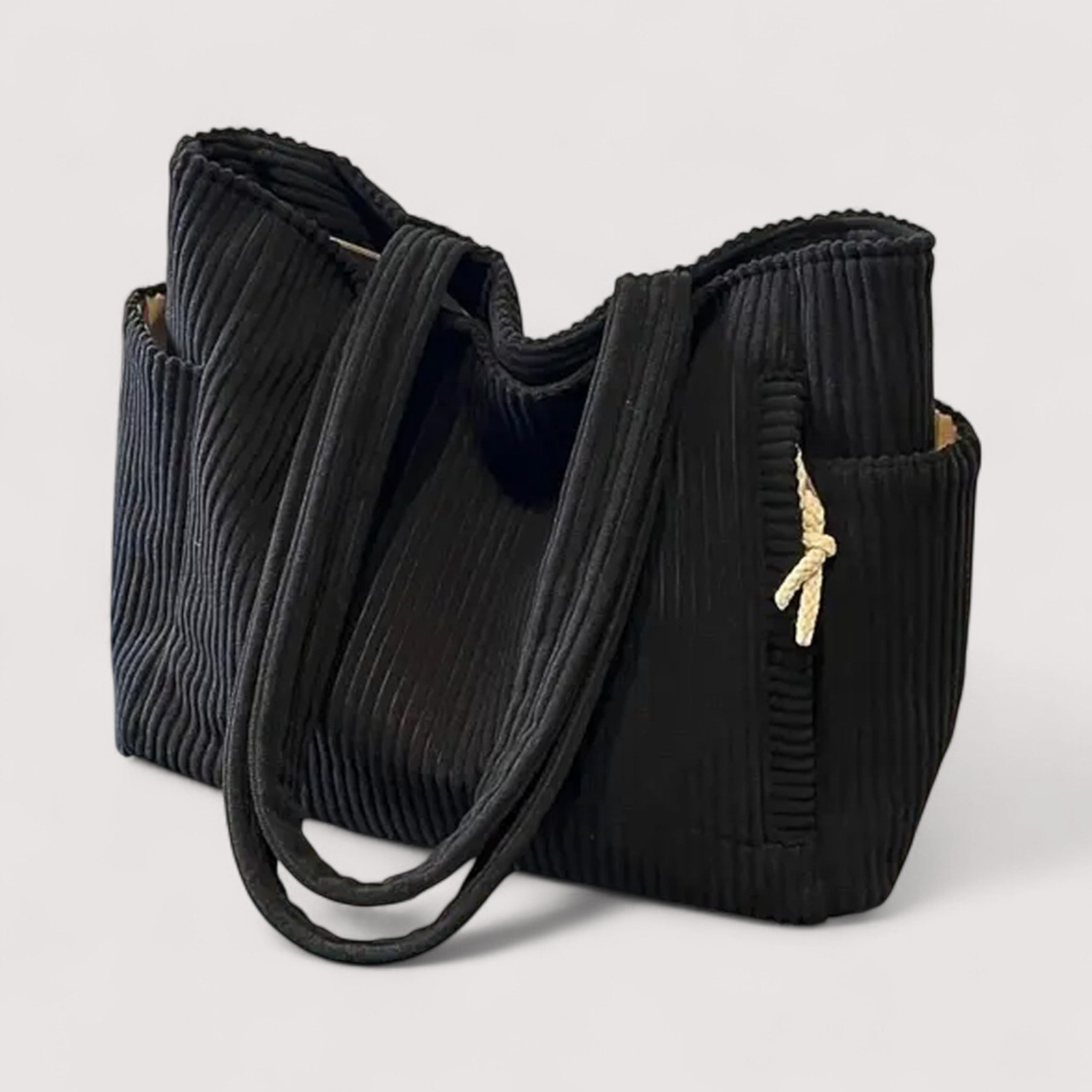Olívia - Bolsa de Ombro de Veludo