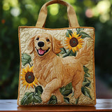 Bolsa de veludo dourada