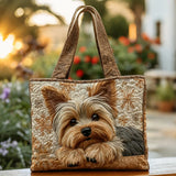 Bolsa feita à mão com yorkshire terrier