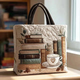 Bolsa artesanal com motivo de café