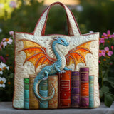 Bolsa acolchoada verde esmeralda para amantes de livros