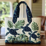 Bolsa artesanal com tartaruga