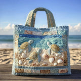 Bolsa artesanal com tartaruga