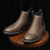 Dinis - Botas Chelsea em Couro